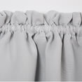 thumbnail image 4 of Cortinas opacas lisas de 64 x 102 cm para tratamiento de ventanas y persianas terminadas. Blanco, 4 of 8