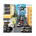 thumbnail image 5 of Coche De Policía 7Pz Belug Negro Blanco, 5 of 5