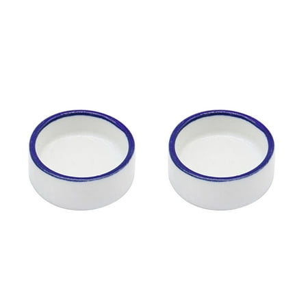 Reptile Bowl Spider Water Dish Reptile Round Food Bowl Ceramic Escape Proof