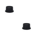 thumbnail image 2 of Kearding Desagüe de suelo, escurridor de lavabo, colador de baño, gran sellado negro, ahorro de espacio de larga duración, accesorios para el Negro 2Conjunto, 2 of 6