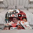 thumbnail image 5 of Thow Blanket Bed Art HD Liam Merch Payne Printing Super Soft Micro Wool Blanket Sofa Comfortable Warm Flannel Blanket Bed Living Room Merch Gift Party Decor 40x50, 5 of 6