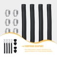 thumbnail image 4 of Raindrops 1 Set Heater Duct Hose Black Air Circulation For Boat Vehicle Heating, 4 of 8