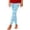 Blue, variant on Toddler Girls Pants Festive Printed Tapered Leggings Stretch Fit Holiday Season Outfits Size 3-4T ,Black