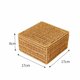thumbnail image 1 of Caja de almacenamiento de escritorio, máscara facial, cosméticos, canasta de almacenamiento de llaves, refrigerios, artículos diversos, caja a prueba de polvo con tapa, marco 8 * 17 * 17 cm ShuxiuWang 8390613428486, 1 of 1