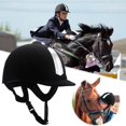 thumbnail image 2 of DELESYS Equestrian Helmet Breathable Riding Helmet Horse Racing Helmet Men's and Women's Riding Supplies Riding Helmet, 52cm, 2 of 7