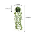 thumbnail image 3 of Planta artificial Eucalipto Naiovety Plantas colgantes decorativas Vid En maceta Hojas verdes Jardín Oficina, 3 of 6