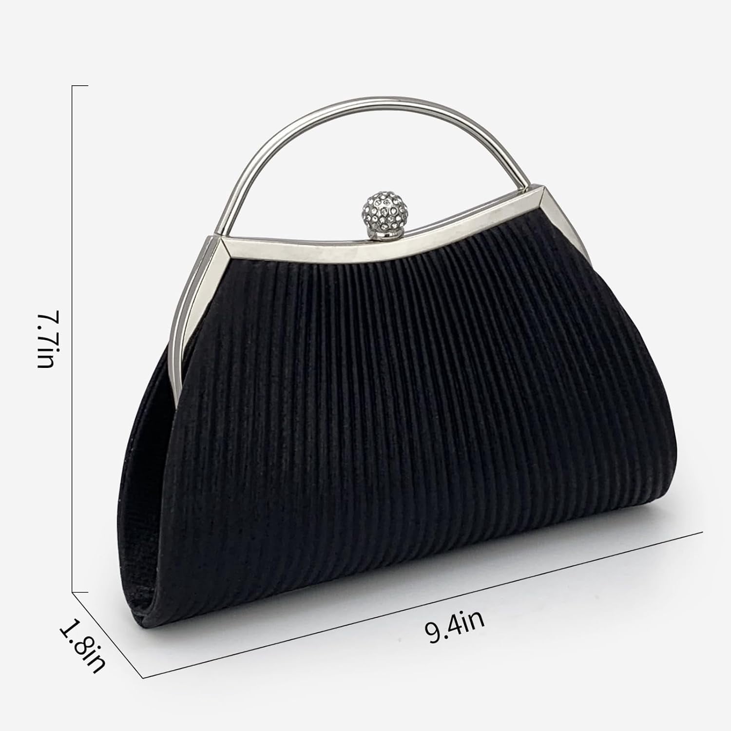 Clutch Purses for Women Evening Bags Party Clutches Handbag With Detachable Chain Strap for Cocktail Party Wedding