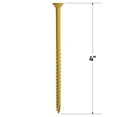 thumbnail image 4 of Grip-Rite PrimeGuard Plus #10 x 4 in. Tan Wood to Wood Deck Screw 1 lb., 4 of 8