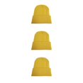 thumbnail image 4 of Sonducket Beanie Caps Knitted Uisex Hats Skullcap Head Protection Disfraces para el cabello Accesorios Regalos Otoño Invierno jengibre amarillo Type1 NO1, 4 of 6