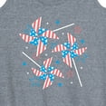 thumbnail image 3 of Instant Message - Americana Pinwheels - Women's Racerback Tank Top, 3 of 6