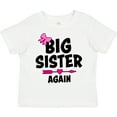 thumbnail image 3 of Inktastic Big Sister Again with Bow and Arrow Girls Toddler T-Shirt, 3 of 5