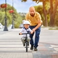 thumbnail image 2 of Costway Kids Balance Bike No Pedal Training Bicycle w/ Adjustable Handlebar & Seat Black, 2 of 10