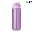 thumbnail image 1 of Owala Stainless Steel Water Bottle COLOR DROP Bling Purple - 24 OZ, 1 of 5