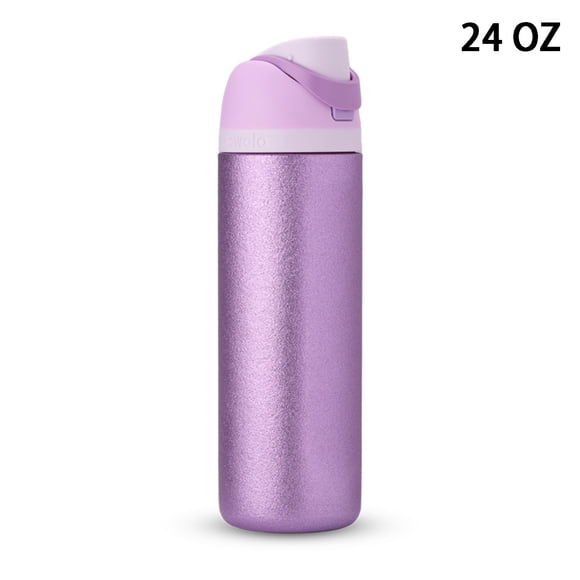 Owala Stainless Steel Water Bottle COLOR DROP Bling Purple - 24 OZ
