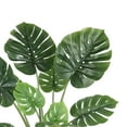 thumbnail image 4 of SAFAVIEH Faux Monstera 43" Potted Tree, Green, 4 of 5