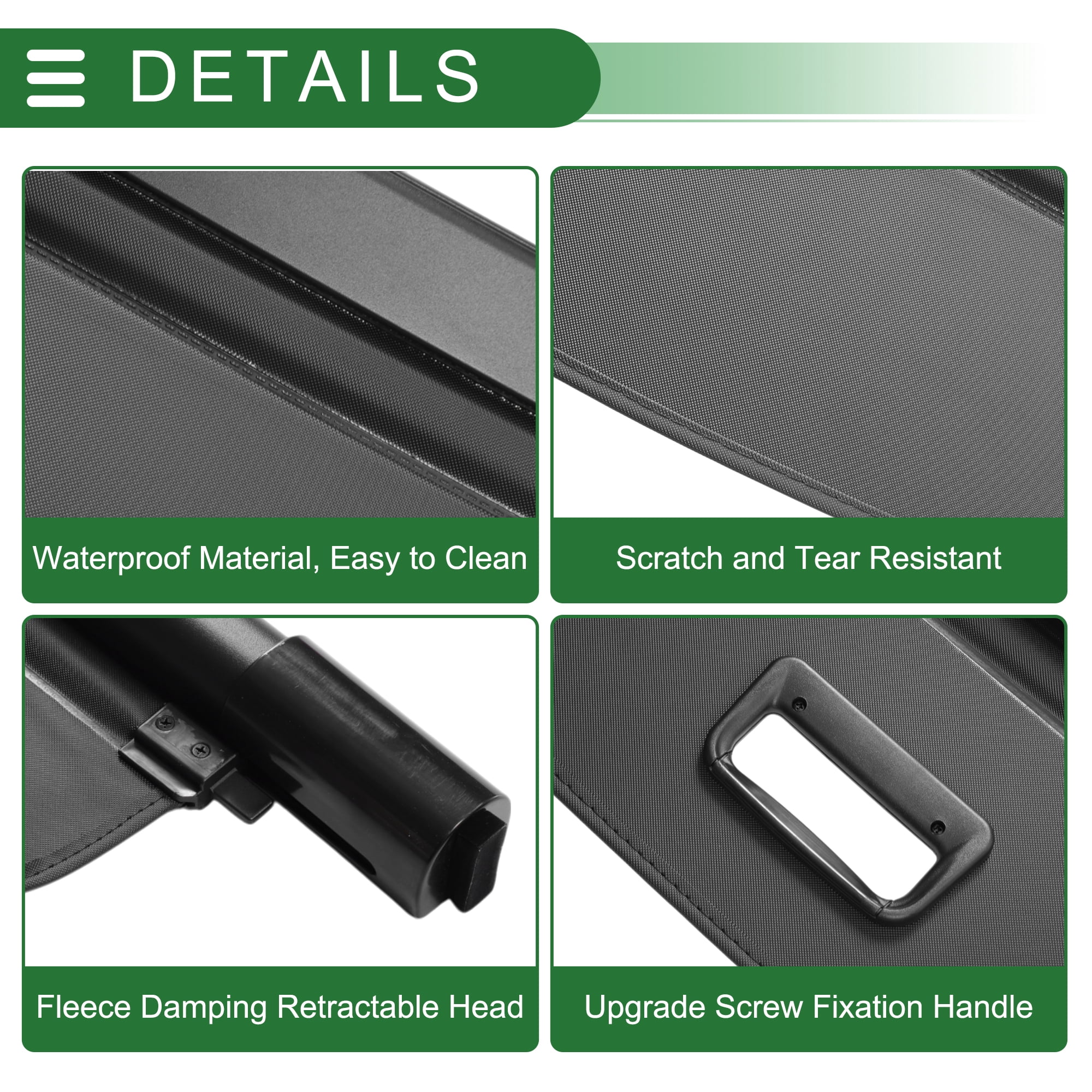 Unique Bargains Car Trunk Retractable Cargo Cover for Mercedes-Benz R-Class 2007-2019