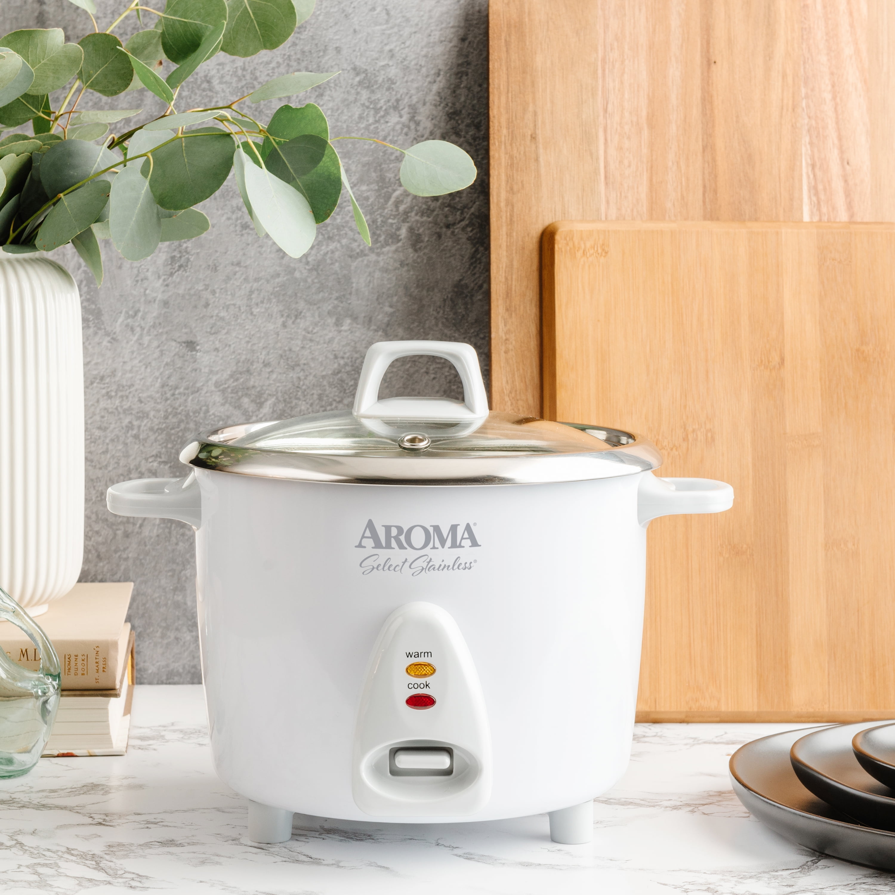 rice cooker stainless steel inner pot walmart
