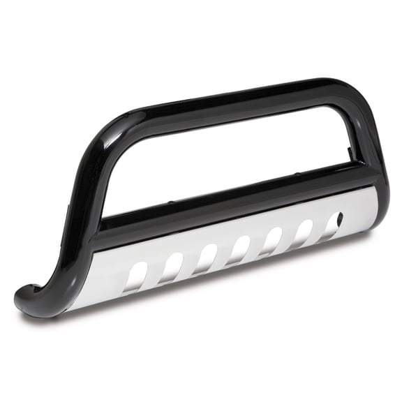 Outland 82001.27 3" Black Powder Coated Bull Bar with Stainless Steel Skid Plate Fits select: 2012 JEEP WRANGLER, 2008 JEEP WRANGLER UNLIMITED