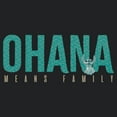 thumbnail image 2 of Womens Lilo & Stitch Bold Ohana means Family Racerback Tank, 2 of 4