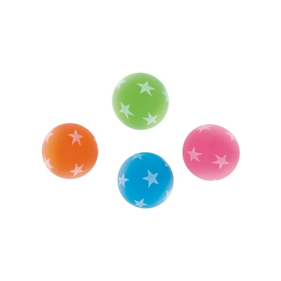 Glow in the Dark Bounce Ball Party Favors, 8 Ct.