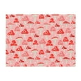 Cute Mushroom1 Throw Blanket for Couch, Soft Comfy Warm Plush Throw