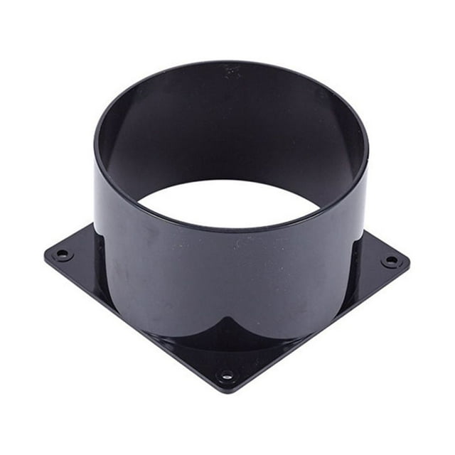 MYG 75-120MM ABS Wall Flange Connector for Ventilation Pipe Air Ducting Connection