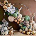 thumbnail image 1 of Decoraciones de Fiesta YONGSHENG Tema Jungle Safari para Cumpleaños Niño Arco de Globos Verdes, 1 of 4