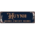 thumbnail image 1 of HUYNH Home Sweet Home Victorian Look 8x24 Metal Sign 108240046320, 1 of 1