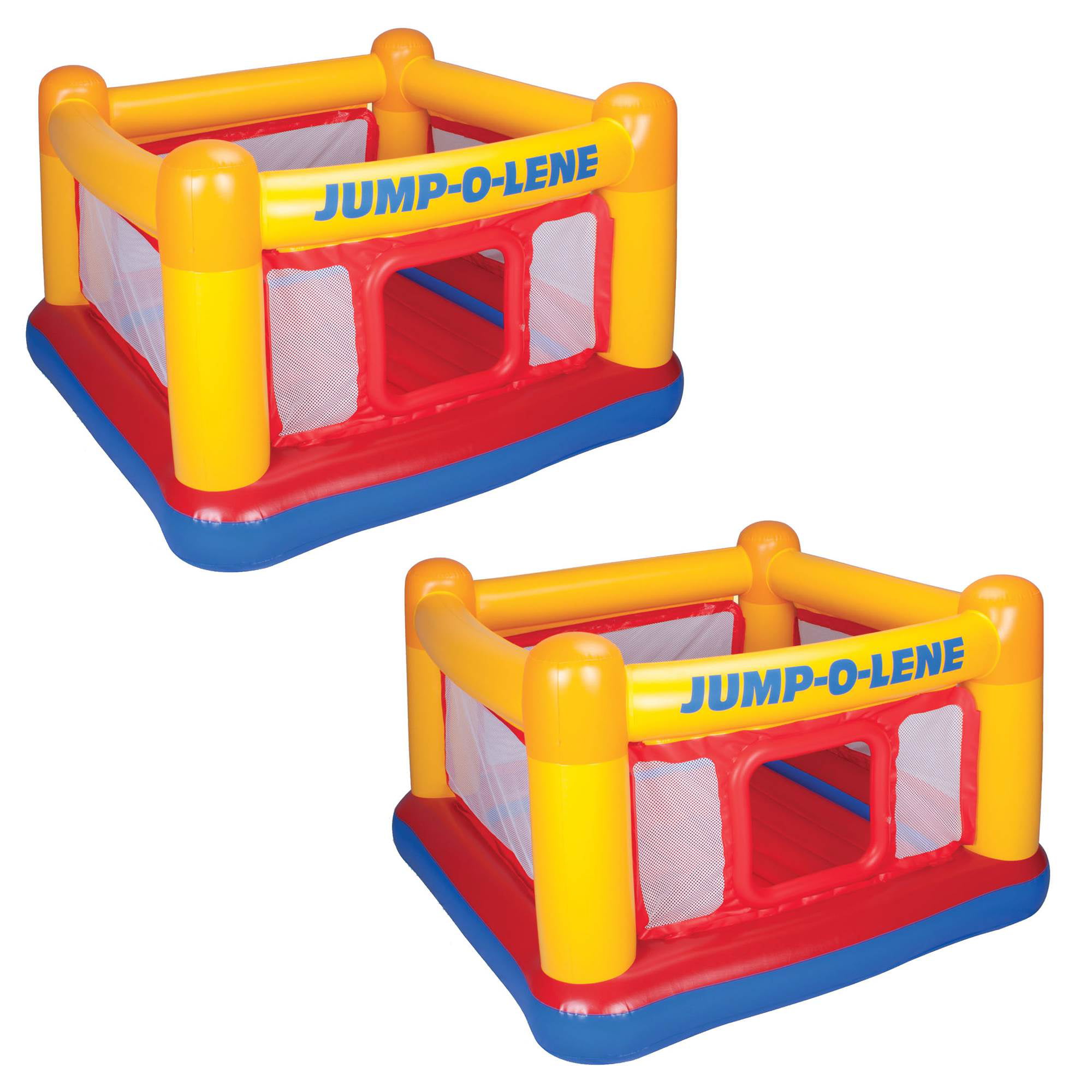 Inflatable Jump-O-Lene Kids Indoor Round Bouncer or Ball Pool Pond 
