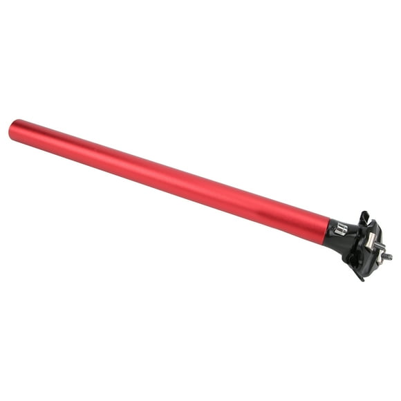 Bike Seatpost, High Hardness Bike Suspension Seatpost for Most Road Bikes for Mountain Bike BMX Red