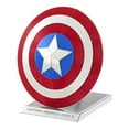 thumbnail image 1 of Fascinations Metal Earth Marvel Captain America'S Shield 3D Metal Model Kit, 1 of 2