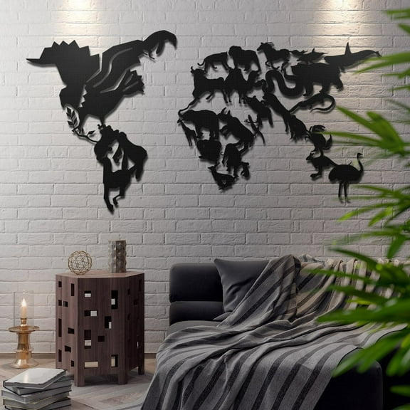 Wild Life - Metal Wall Art