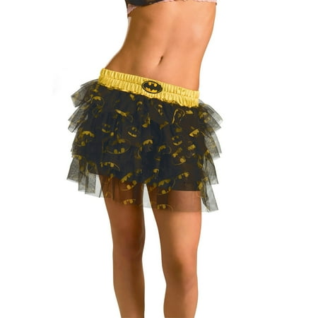 Adult Womens Justice League Size 12 Batgirl Sequin Skirt
