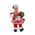 thumbnail image 5 of HILABEE Christmas Chef Ms Claus Figurine Chef Statue Centerpiece Collectible Xmas Gift Christmas Decoration for Home Fireplace Party A, 5 of 8