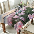 thumbnail image 4 of Ryvnso Tulip Flowers Landscape Rectangle Table Cloth Tablecover Dinning Tablecloth 60"x120", 4 of 8