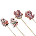thumbnail image 5 of 100 Pcs Year of The Horse Fruit Picks, 12 cm Bamboo Cocktail Sticks with Decorative Red Toppers, Themed Food Skewers for Chinese New Year 2026 Party, Holiday Appetizers & Desserts, 5 of 8