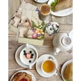thumbnail image 4 of Happy Easter Kitchen Dish Towels for Drying Dishes Set of 2, Bunny Eggs Spring Flowers Butterfly Wooden Grain Waffle Weave Microfiber Hand Tea Bathroom Towels Quick Dry & Absorbent Towel 15.7x23.6, 4 of 7