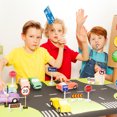 thumbnail image 3 of icolorfuled Creative Plastic Road Signs Toy Set for Kids Playing Multi Color 15 Pieces, 3 of 7