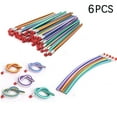 thumbnail image 5 of Uscallm under $5 Colorful Bendable Pencils, Colorful Bendable Magic Pencils,ChildrenStudy Entertainment Writing Tool, Flexible Novelty Stationery Gift, 5/6/15 Pack Assorted Colors, 5 of 9