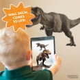 thumbnail image 4 of Wall Palz Jurassic Park T-Rex Wall Decal - Large 23" Dinosaur Wall Sticker with 3D Augmented Reality Interaction - Jurassic World TRex Bedroom Decor, 4 of 12