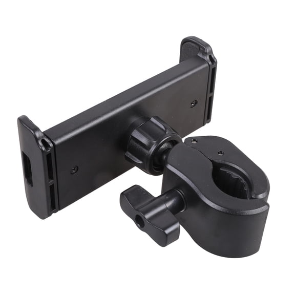 Adjustable Universals Tablets Stand For 4.5-9.7inch Phones And Tablets For Easy Installation On Round Tubes