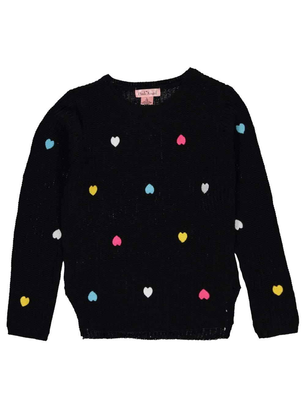 Pink Angel Girls' Hearts Sweater 