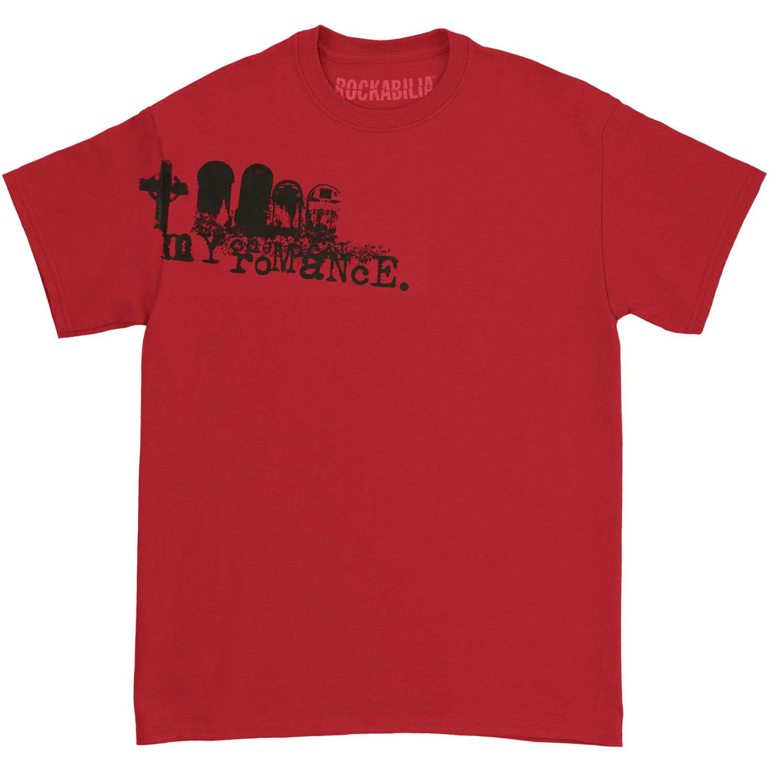 My Chemical Romance Men's Tombstones T-shirt X-Large Red - Walmart.com