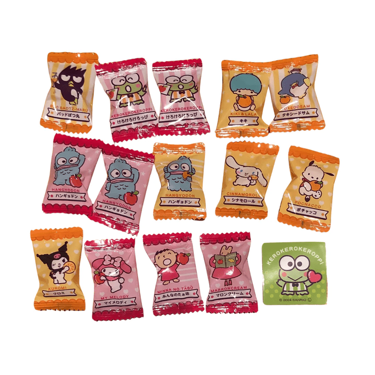 Japan) Senjaku Sanrio Candy (Apple & Orange flavor) 47g - Walmart.com