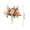 B-B, variant on Artificial Ball Chrysanthemum and Stems, Whimsical Faux Flowers for Home Decor, Cute Fluffy Flowers for Vase Displays, Charming Gift for Adding a Playful Touch to Any Room
