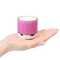 thumbnail image 2 of SHARE SUNSHINE Small Bluetooth Speaker Portable Wireless Speaker with LED Light 3W Stereo Sound Shower Speaker for Home Travel-Pink, 2 of 6