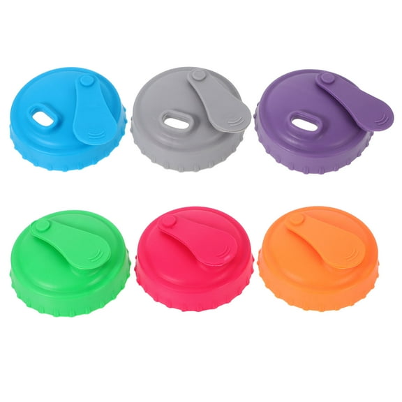 Masteelf Silicone Bottle Caps for Wine Beer Keeps Drinks Fresh Reusable Beverage Lids Multi Color Fits Most Standard Size Cans