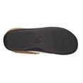 thumbnail image 4 of Men's isotoner Lewis Recycled Fleece Lining Memory Foam Clog Slippers Color: Buckskin Size: LARGE, 4 of 4