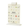 thumbnail image 2 of Standing Desk Calendar with Flip Clip Holder, 2026- 2027 Monthly Planner with US Holidays Daily Note & Home Planning Function, 2 of 5