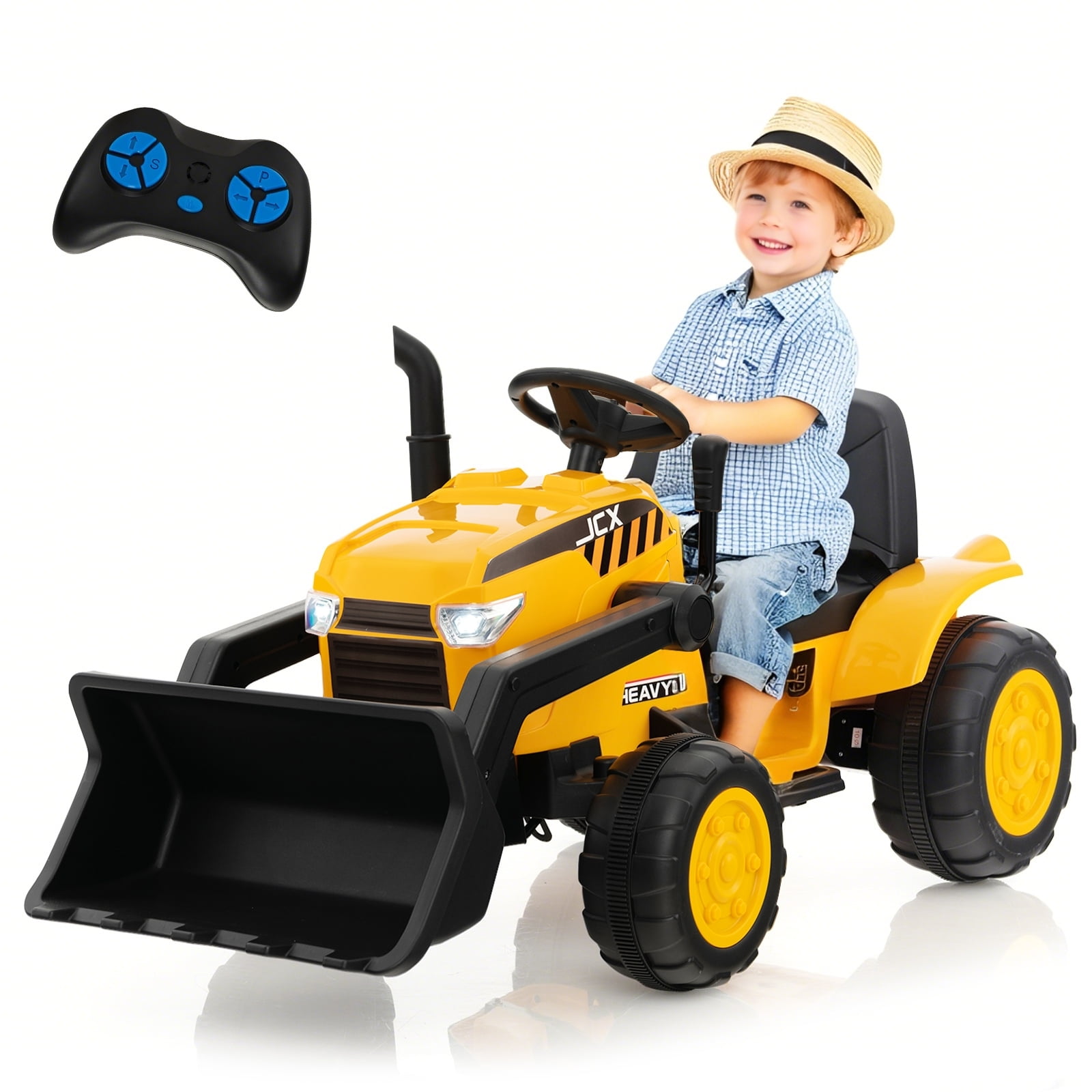 Battery Operated Ride On Excavator For Toddlers Kids Ride On